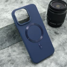 Futrola - maska TRUE COLOR MAGSAFE za iPhone 15 Pro Max (6.7) plava (MS).