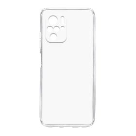 Futrola - maska ultra tanki PROTECT silikon za Xiaomi Redmi Note 10 4G/Redmi Note 10s providna (bela) (MS).