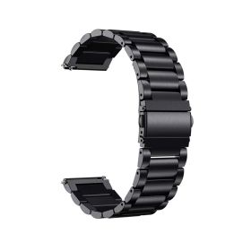 Narukvica za smart watch Metal 3B 22mm crna (MS).