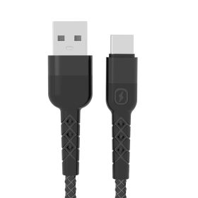 USB data kabl Moxom MX-CB126 3A Type C 1m crni (MS).