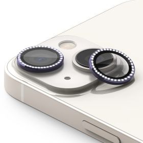Zastita za kameru DIAMOND za iPhone 15 (6.1)/iPhone 15 Plus (6.7) ljubicasta (MS).