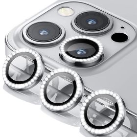 Zastita za kameru DIAMOND PREMIUM za iPhone 12 Pro/12 Pro Max srebrna (MS).