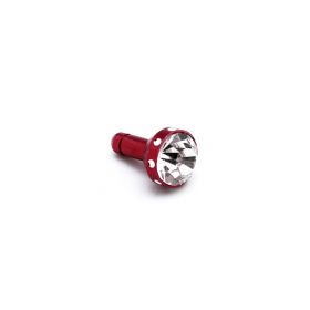Kapica Slušalice handsfree 3,5 mm charm velika crvena.