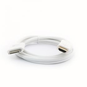 Apple Docking station connector to HDMI cable.