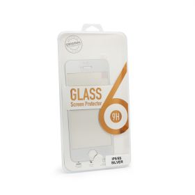 Zaštino staklo (glass) za iPhone 5 srebrni.