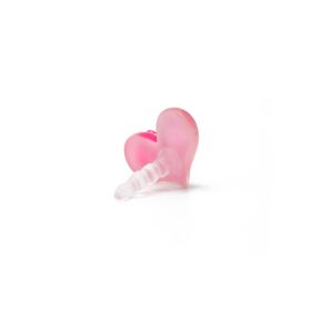 Kapica Slušalice handsfree 3,5 mm srce roze.