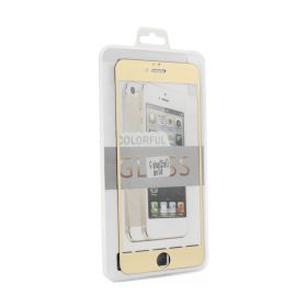 Zaštino staklo (glass) za iPhone 5 2u1 zlatni.