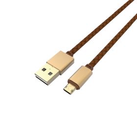 USB Data kabl LDNIO LS25 micro USB zlatni 1m.