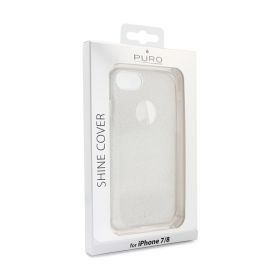 Futrola - maska Puro Shine za iPhone 6/7/8 srebrna.