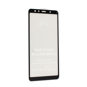 Zaštino staklo (glass) 2.5D Full glue za Samsung A750FN Galaxy A7 2018 crni.