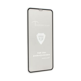 Zaštino staklo (glass) 2.5D Full glue za iPhone 11 Pro Max 6.5 crni.