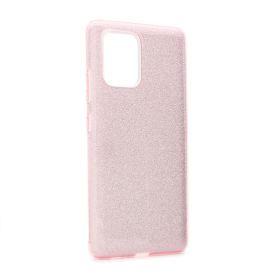 Futrola - maska Crystal Dust za Samsung A915F Galaxy A91/S10 Lite roze.