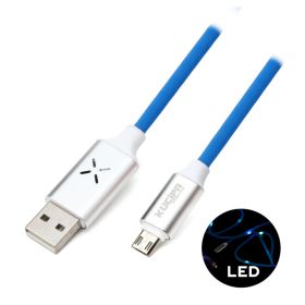USB Data kabl KUCIPA K257 micro USB 1m plavi.