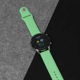 Narukvica plain za smart watch 22mm zelena.
