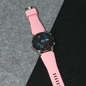 Narukvica relief za smart watch 22mm roze.