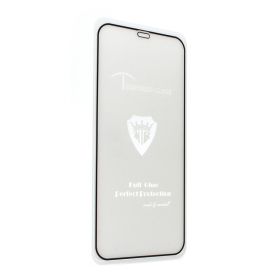 Zaštino staklo (glass) 2.5D Full glue za iPhone 12/12 Pro 6.1 crni.