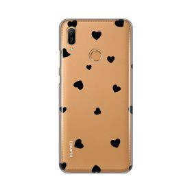 Silikonska futrola - maska print Skin za Huawei Huawei Y6 (2019)/Honor 8A Hearts.