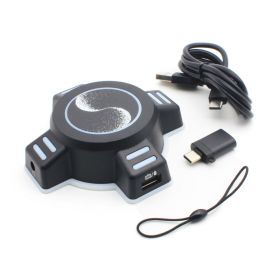 Game HUB adapter za USB mis i tastaturu crni.