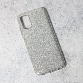 Futrola - maska Crystal Dust za Samsung A037 Galaxy A03s srebrna.
