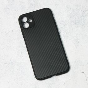 Futrola - maska Carbon fiber za iPhone 11 6.1 crna.