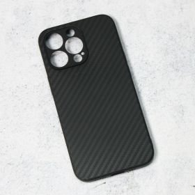 Futrola - maska Carbon fiber za iPhone 13 Pro 6.1 crna.