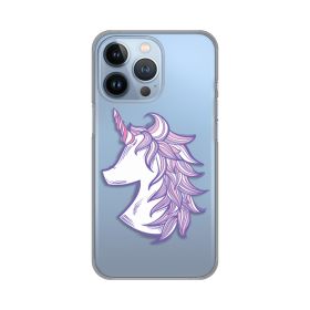 Silikonska futrola - maska print Skin za iPhone 13 Pro 6.1 Purple Unicorn.