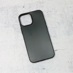 Silikonska futrola - maska Skin za iPhone 13 Mini 5.4 mat crna.