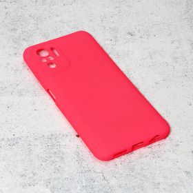 Futrola - maska Teracell Giulietta za Xiaomi Redmi Note 10/Redmi Note 10S mat pink.