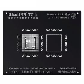 BGA sito Qianli ToolPlus 3D iBlack CPU modul za iPhone 8G A11 S500.