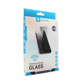 Zaštino staklo (glass) Premium UV Glue Full Cover + Lampa za Samsung Galaxy S22 5G.
