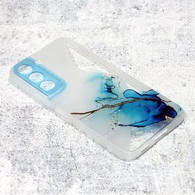 Futrola - maska Water Spark za Samsung Galaxy S22 Plus 5G tamno plava.