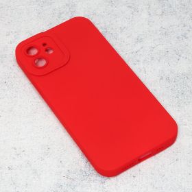 Futrola - maska Silikon Pro Camera za iPhone 12 6.1 crvena.
