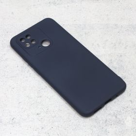 Futrola - maska Teracell Giulietta za Xiaomi Redmi 10C mat tamno plava.
