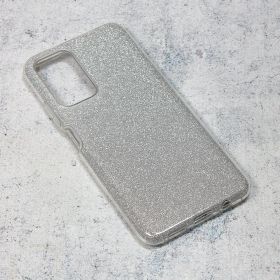 Futrola - maska Crystal Dust za Xiaomi Poco M4 Pro 4G srebrna.