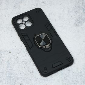 Futrola - maska Cube Ring za Huawei Honor X8 crna.