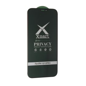 Zaštino staklo (glass) X mart 9D Privacy za iPhone 12/12 Pro 6.1.
