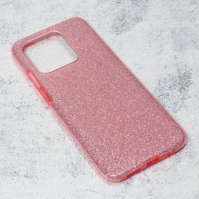 Futrola - maska Crystal Dust za Xiaomi Redmi 10C roze.