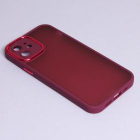 Futrola - maska Shining Camera za iPhone 12 6.1 crvena.