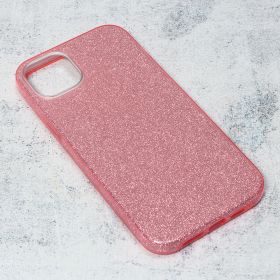 Futrola - maska Crystal Dust za iPhone 14 6.7 Plus roze.