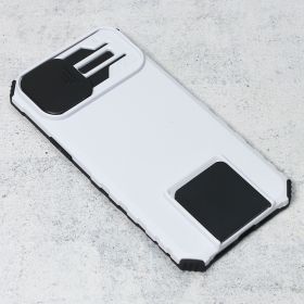 Futrola - maska Crashproof Back za iPhone 14 Plus 6.7 bela.
