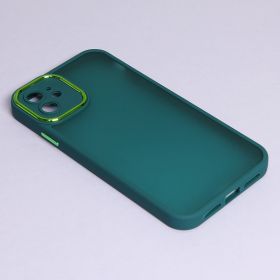 Futrola - maska Shining Camera za iPhone 11 6.1 tamno zelena.