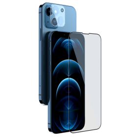 Zaštino staklo (glass) Nillkin 2u1 HD za iPhone 14 6.1 crna.