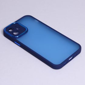 Futrola - maska Shining Camera za iPhone 12 6.1 plava.