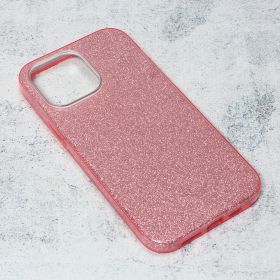 Futrola - maska Crystal Dust za iPhone 14 6.7 Pro Max roze.