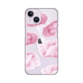 Silikonska futrola - maska print Skin za iPhone 14 6.1 Pink Clouds.