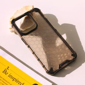Futrola - maska Honeycomb za iPhone 14 Pro 6.1 crna.
