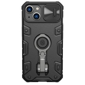 Futrola - maska Nillkin CamShield Armor Pro Magnetic za iPhone 14 6.1 crna.