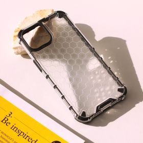 Futrola - maska Honeycomb za iPhone 14 6.1 bela.