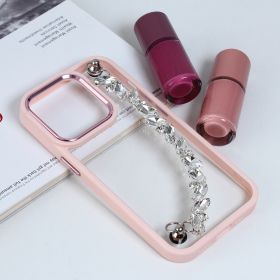 Futrola - maska Chain za iPhone 14 Pro 6.1 roze.