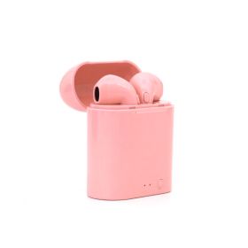 Bluetooth slusalice Airpods i7 mini roze HQ.